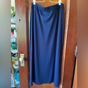 The Limited Navy Maxi Skirt